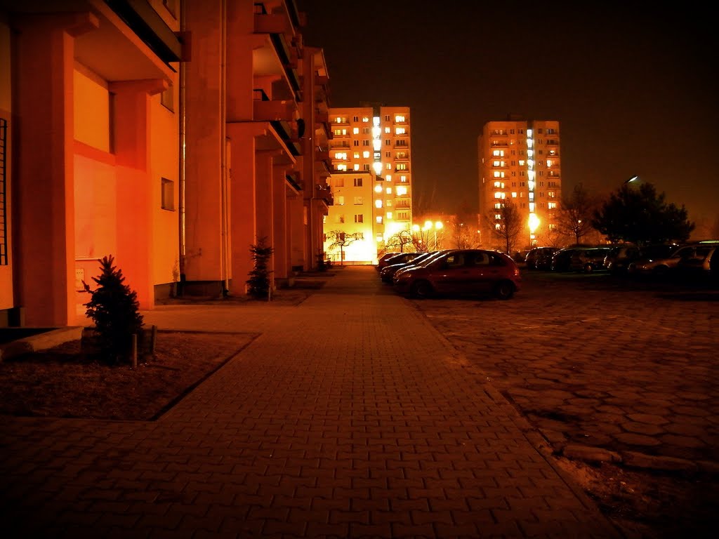 Lublin (Polska) ulica Daszyńskiego (dsza) / Lublin (Poland) Daszynski Street by Michał Krzysztof Kurzątkowski