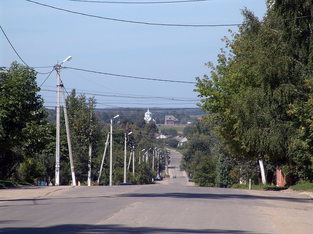 Мещовск. Центральная улица by Юрий Милёхин