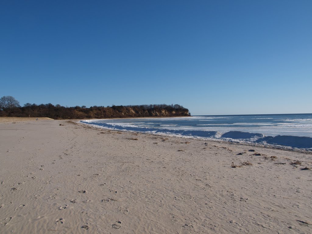 Winter am Strand von Lobbe by RainerPausB