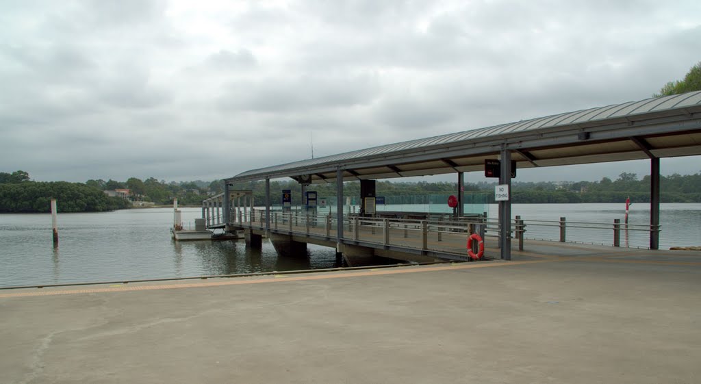 Sydney Olympic Park Ferry Wharf by lavasi