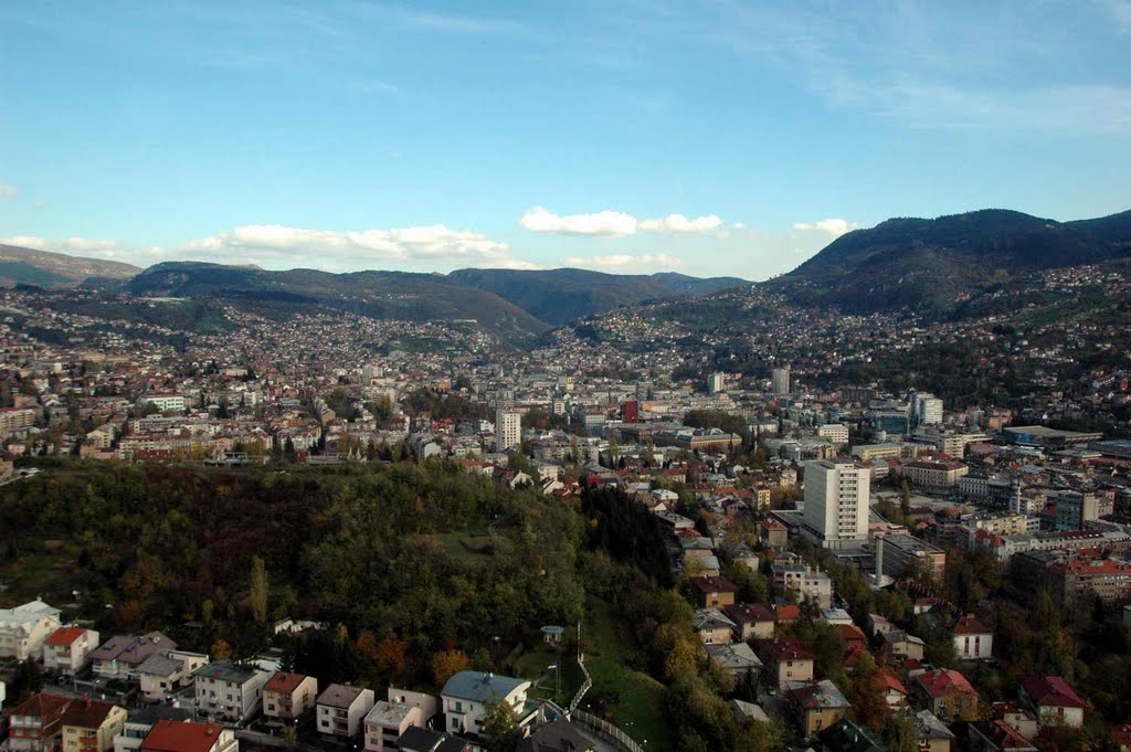 Sarajevo sa Avaza by Teča sa Dunava