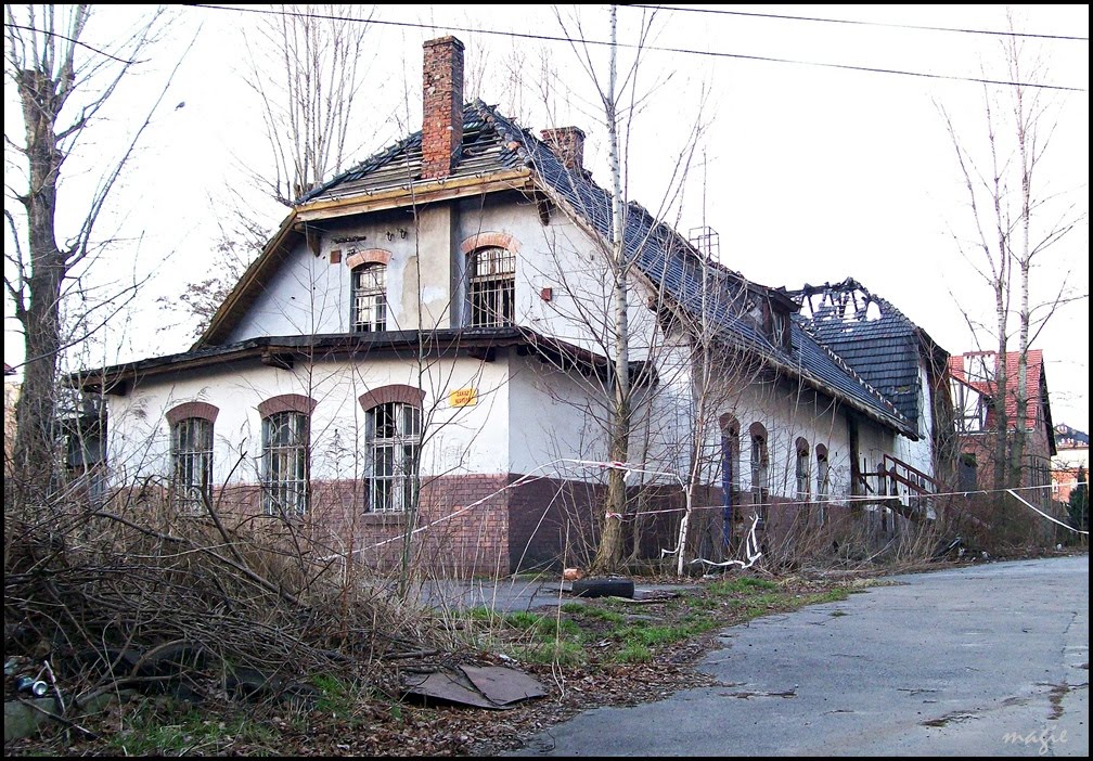 GLIWICE. Ruina, która pozostała już tylko na zdjęciu/The ruin, which remained only in the picture by Krystyna Koch-magie*