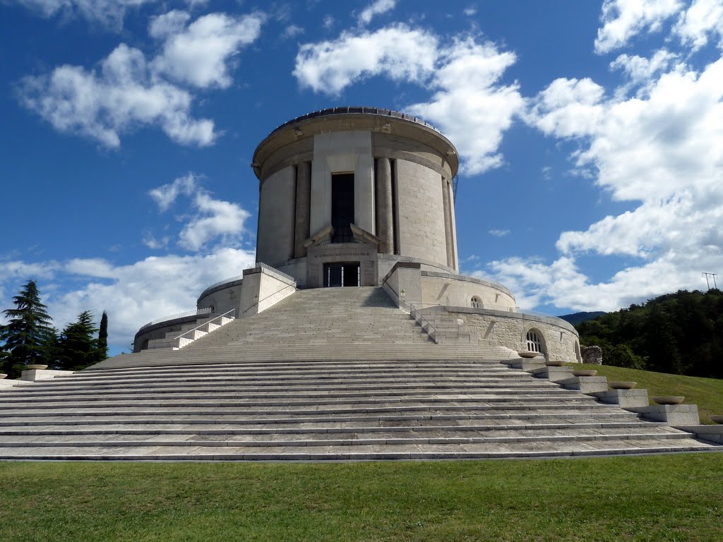 ROVERETO ( Il Sacrario Militare di Castel Dante ) by franco spadoni ostia antica