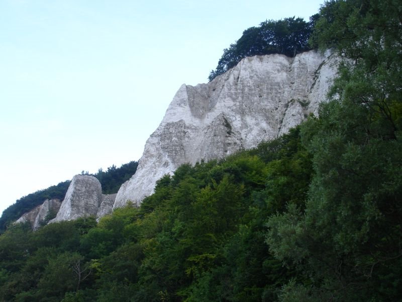 Königsstuhl von der Küste aus by goldmund