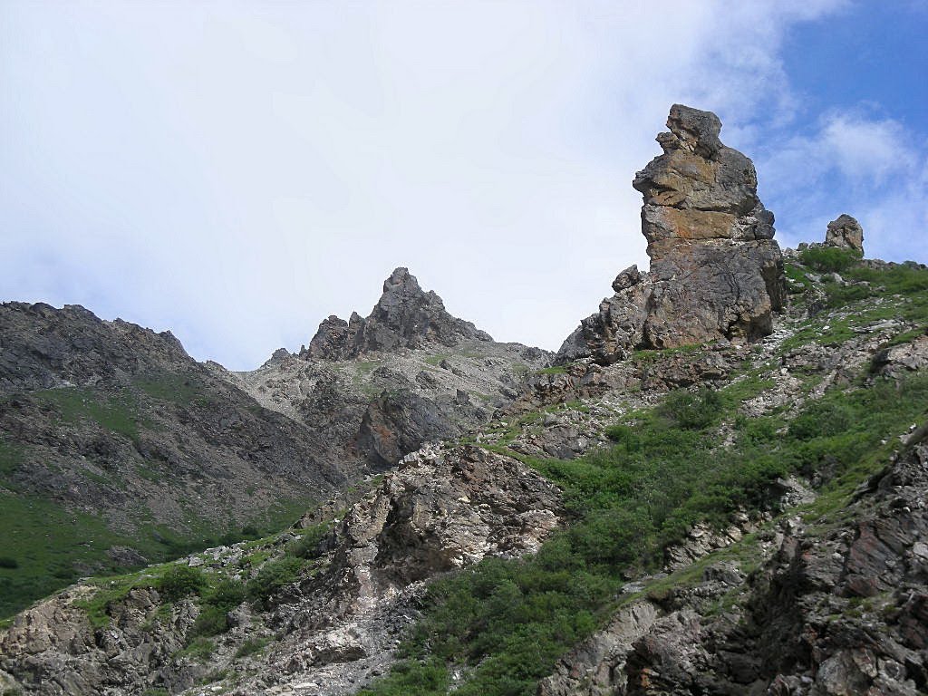 Rocks along Savage River Trail -Denali NP AK 7-10-2010 by eliot_garvin