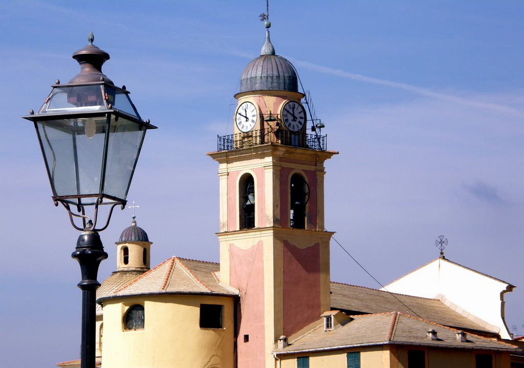 Lume della fede - Camogli by Luigi Barbadoro - "h…