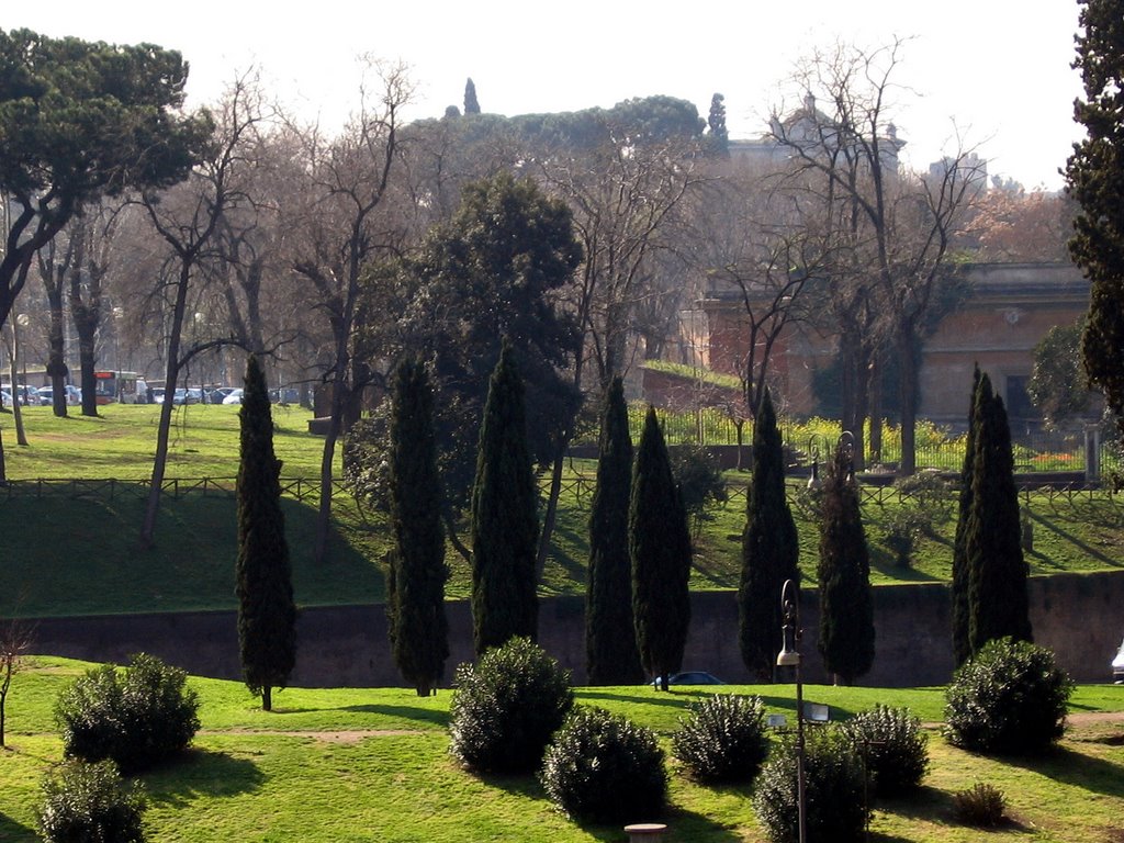 Rome, depuis le Colisée, mars 2007 by Pom' Angers