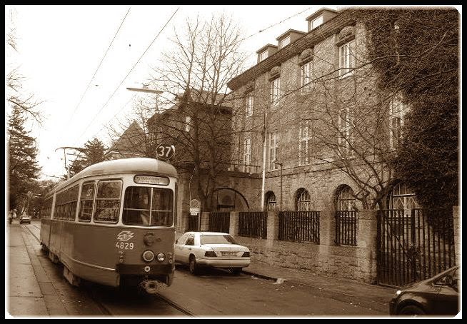 Straßenbahn 37 @ Steinfeldgasse, Wien by ©wiz