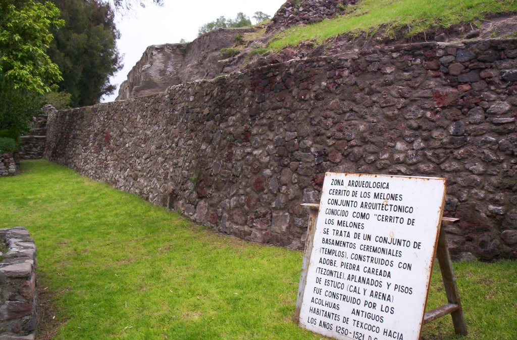 Piramide Tetzcoco en el Cerrito de los melones by hector_rugerio