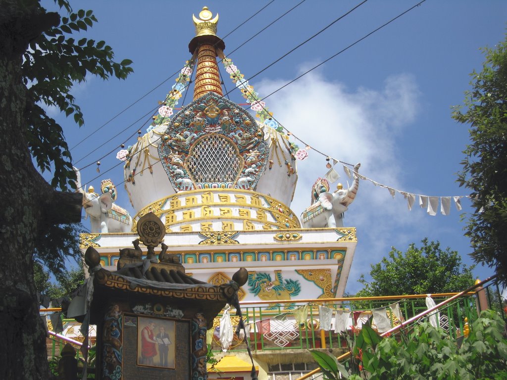 Dharamsala - Stupa by ardenne