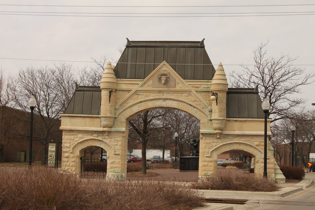 Union Stockyards Gate by keithyearman