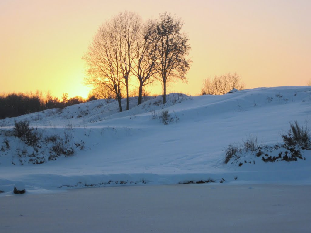 Kessel Fort, december 2010, sneeuwmaand by hpjm