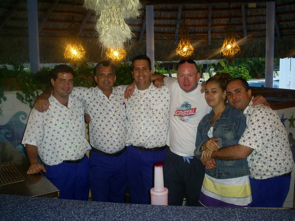 iberostar varadero pool bar crew by andypeet