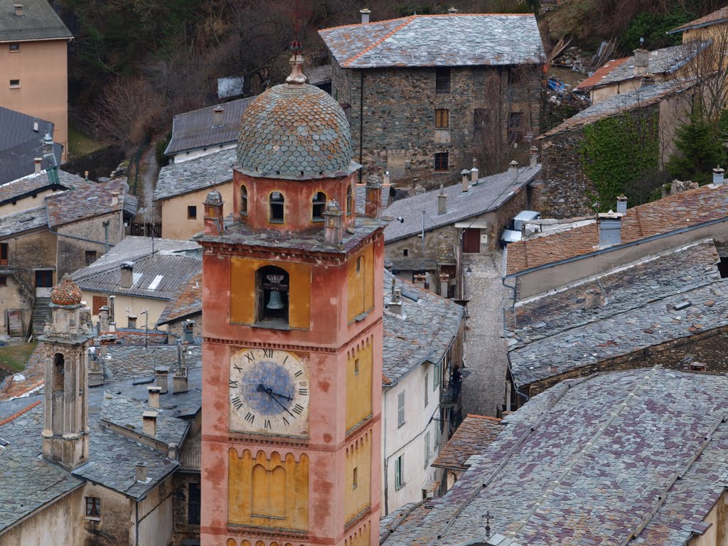 Tende, clocher de la cathédrale by athina71