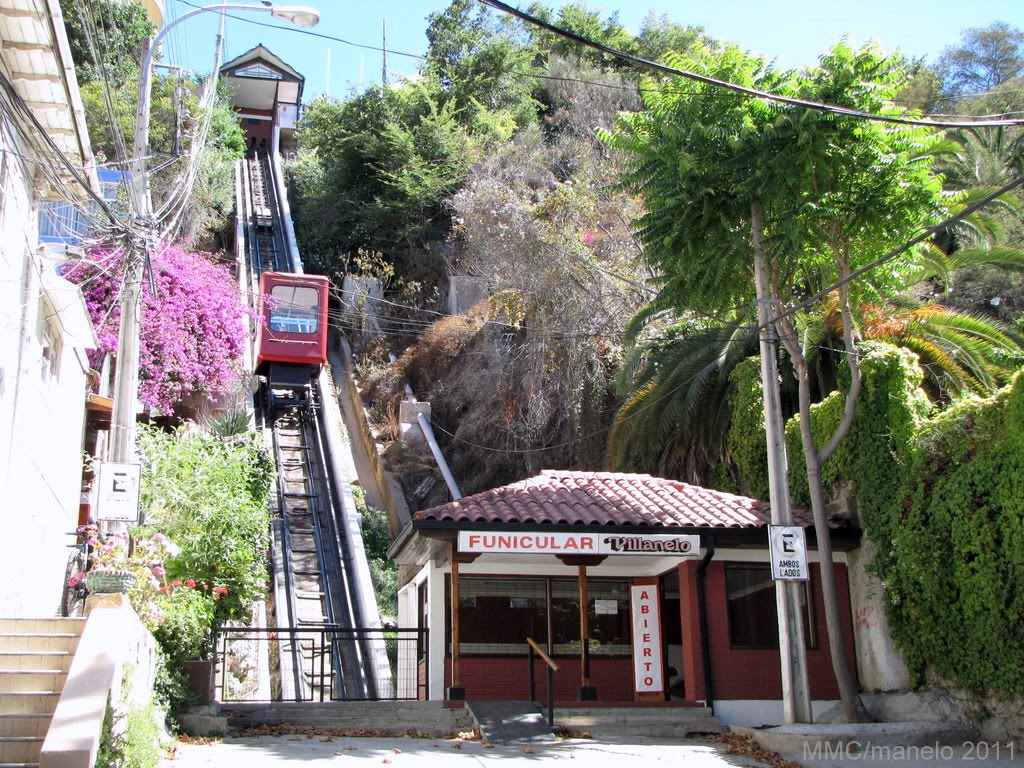 Funicular Villanelo - Viña del Mar, Chile. by MMC/manelo