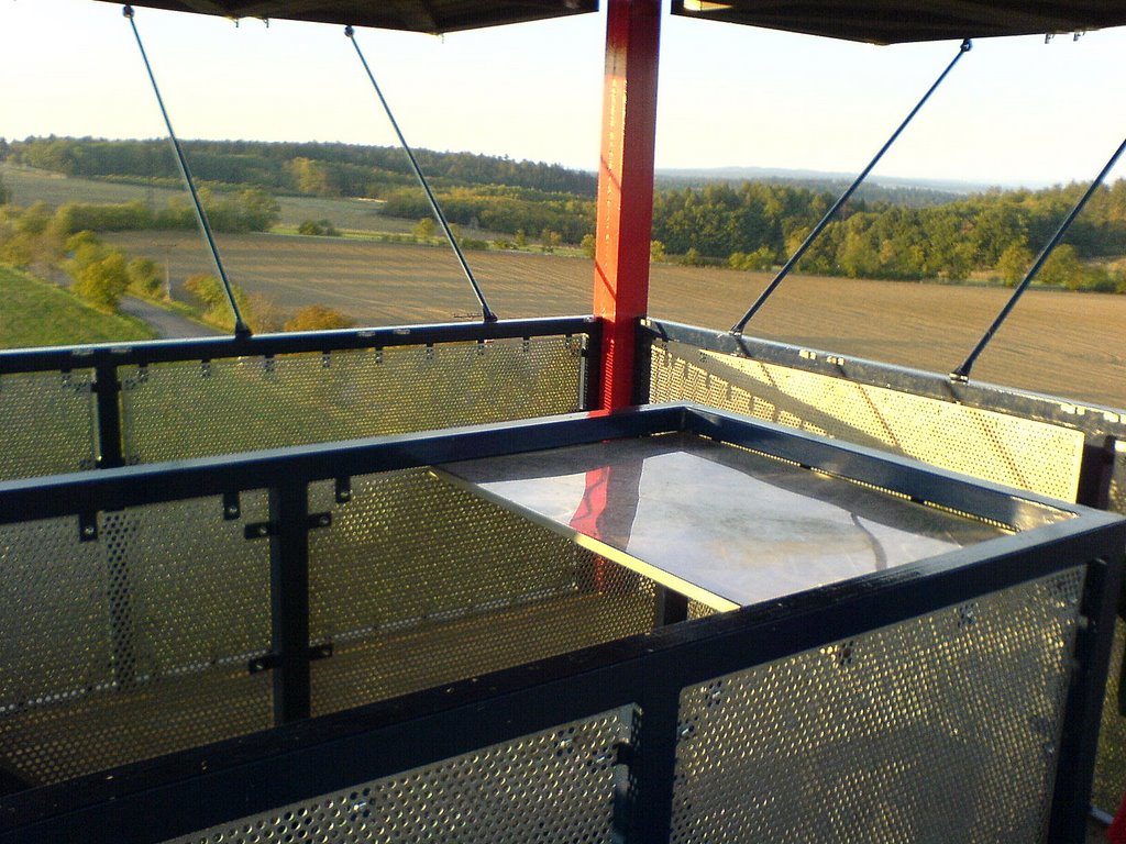 View from lookout tower "Menšíkova rozhledna" by Pavel Šmíd