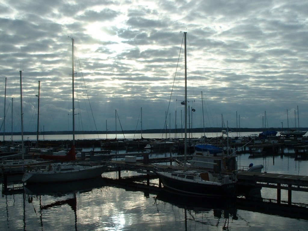 Bayfield ,Wisconsin harbor by gene and pam fuller