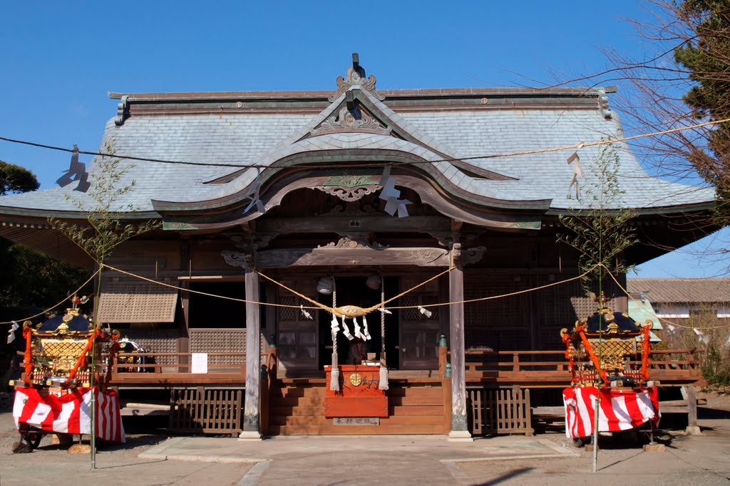 Bygone days of the Kusano Shrine 2009, UKedo's Anba Sai, Fukushima, Japan by tade KS