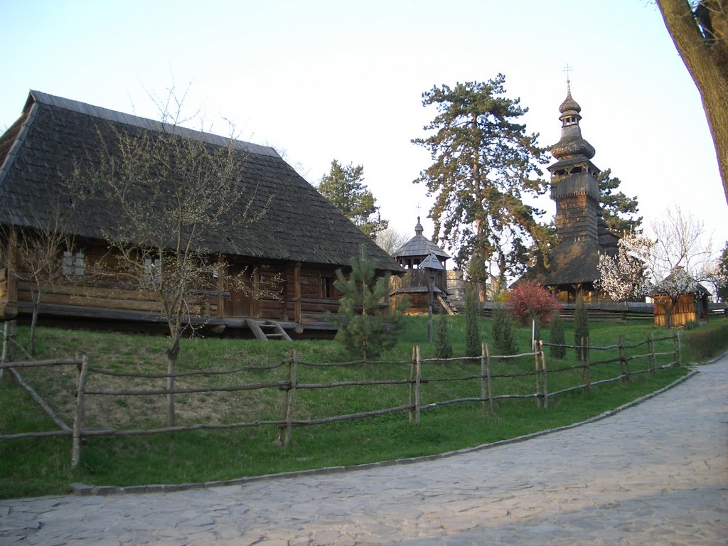 Skanzen zakarpatské architektury (Uzhhorod 27.3.2007) by Jirka S