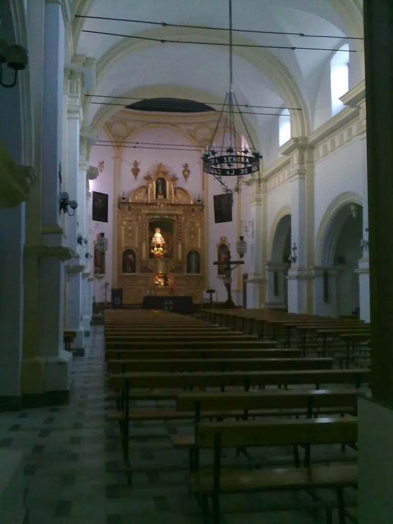 Interior de la iglesia de Zújar. Marzo de 2011 by viajeroandaluz