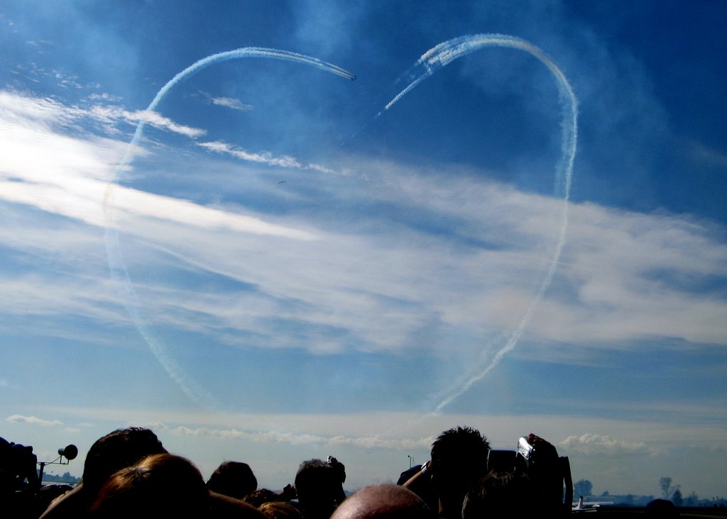 Aeroporto di Ferrara, Frecce Tricolori (PAN): il cuore nel cielo by Claudio Pedrazzi