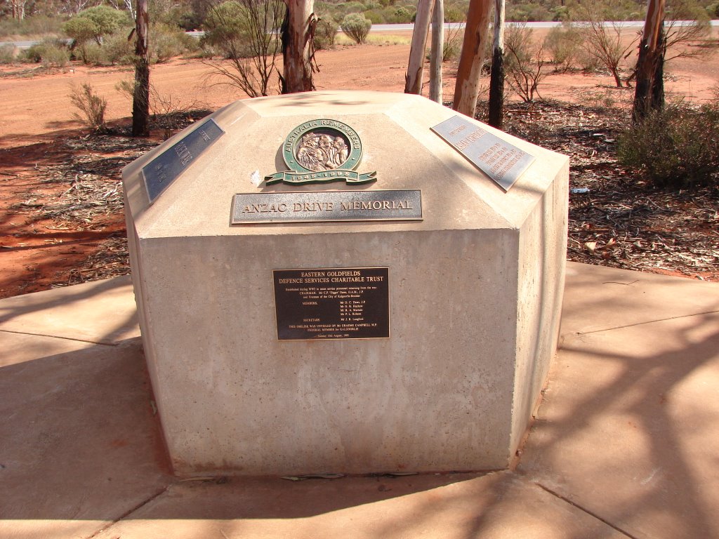 Kalgoorlie - ANZAC Memorial by Derek Graham