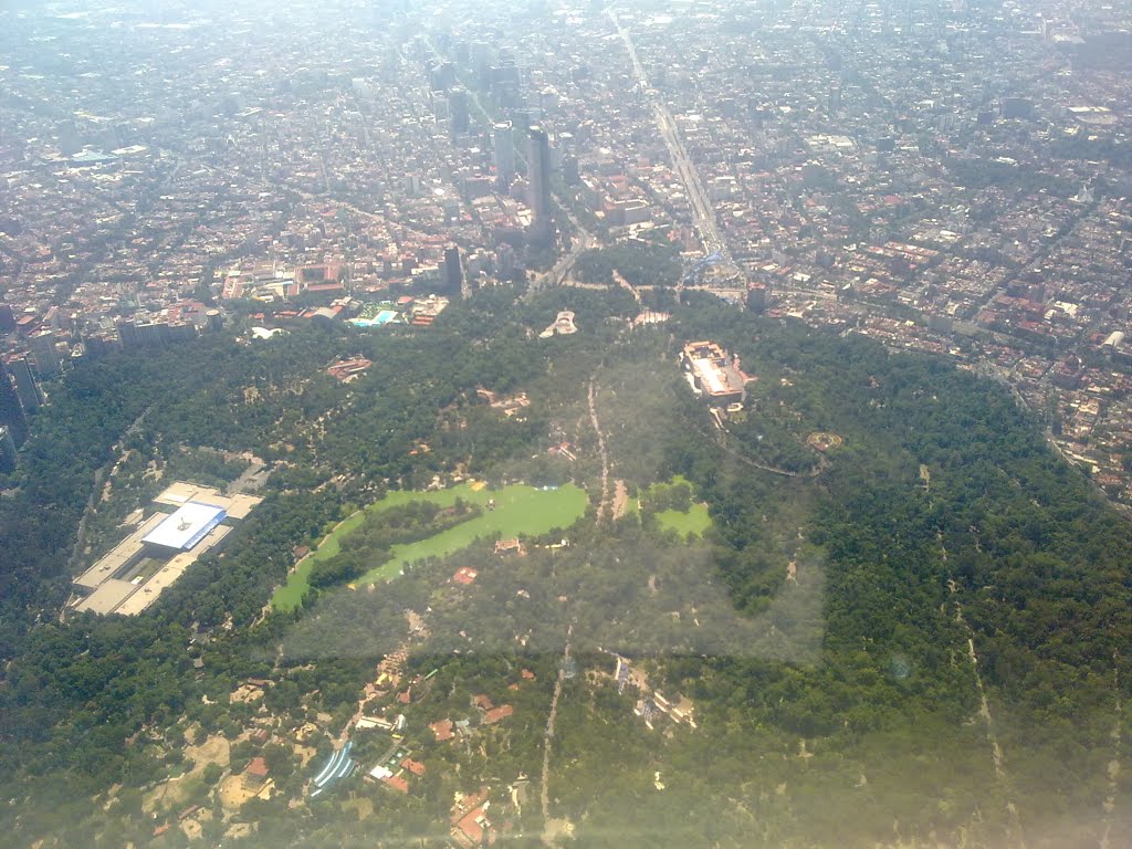 Chapultepec, vista aerea by drkalvy