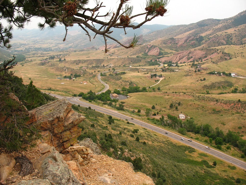 Red Rocks from Dakota Ridge by Wild Panoramic