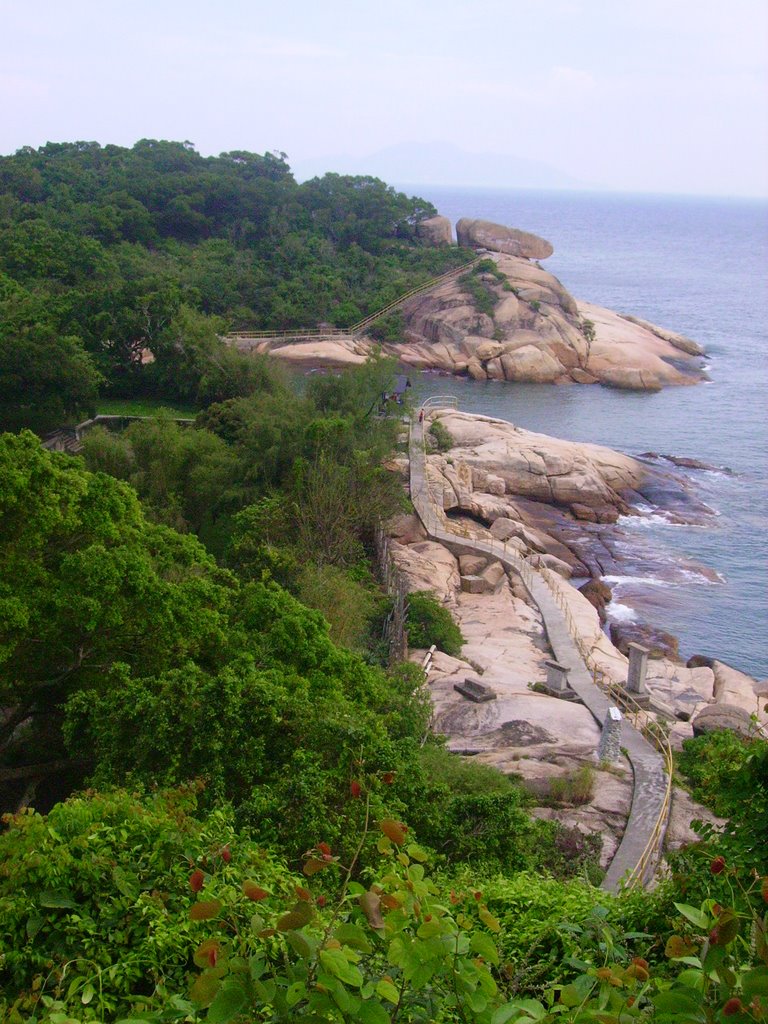 Coast on Cheung Chau Island by saschafuchs