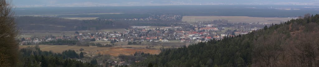 Panoramablick nach Bad Erlach by Michael Pigler