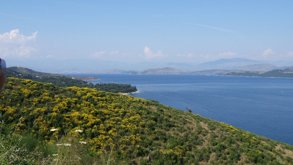 Kofru, view to Albania by finnovepaulsen