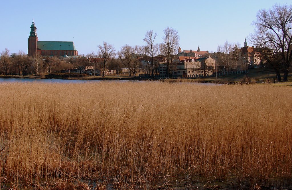 Panorama Gniezna z nad jeziora Jelonek.. by Foto.Kaz.