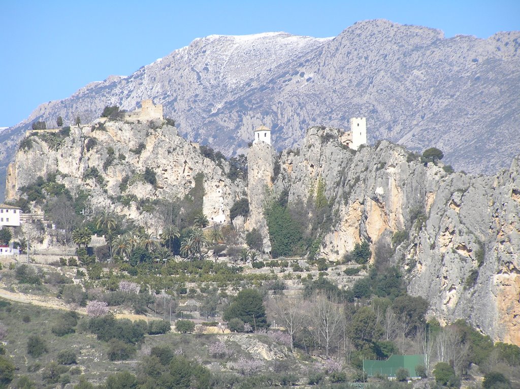 Guadalest from xorta restaurant by Aquatic Man