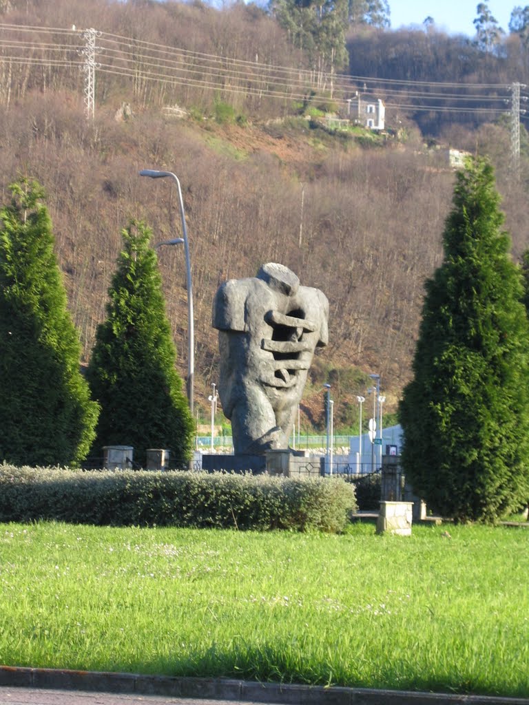 Monumentu a los mineros - Mieres - Principáu d'Asturies by houses2668