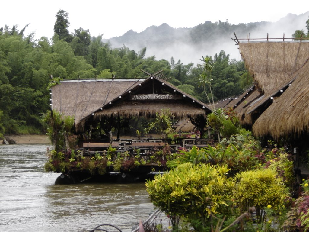 Jungle Rafts, Kanchanaburi by Pierre van Lent