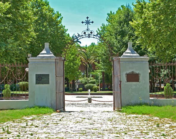 Portico Iglesia de San Carlos Borromeo- Uruguay by Patricia Witon