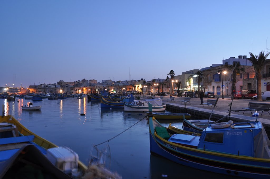 Marsaxlokk, Malta by Marco Rey