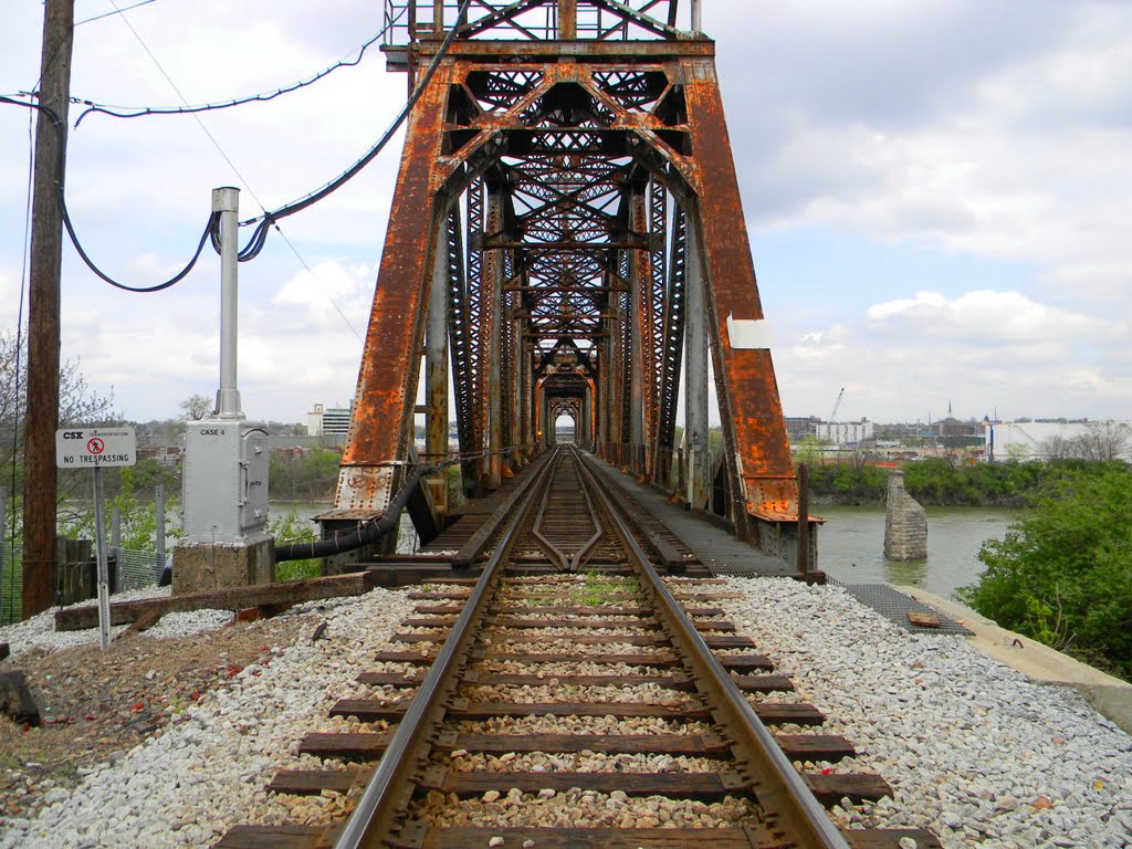 Old Railroad Bridge over the Cumberland River by Dylan Pederson