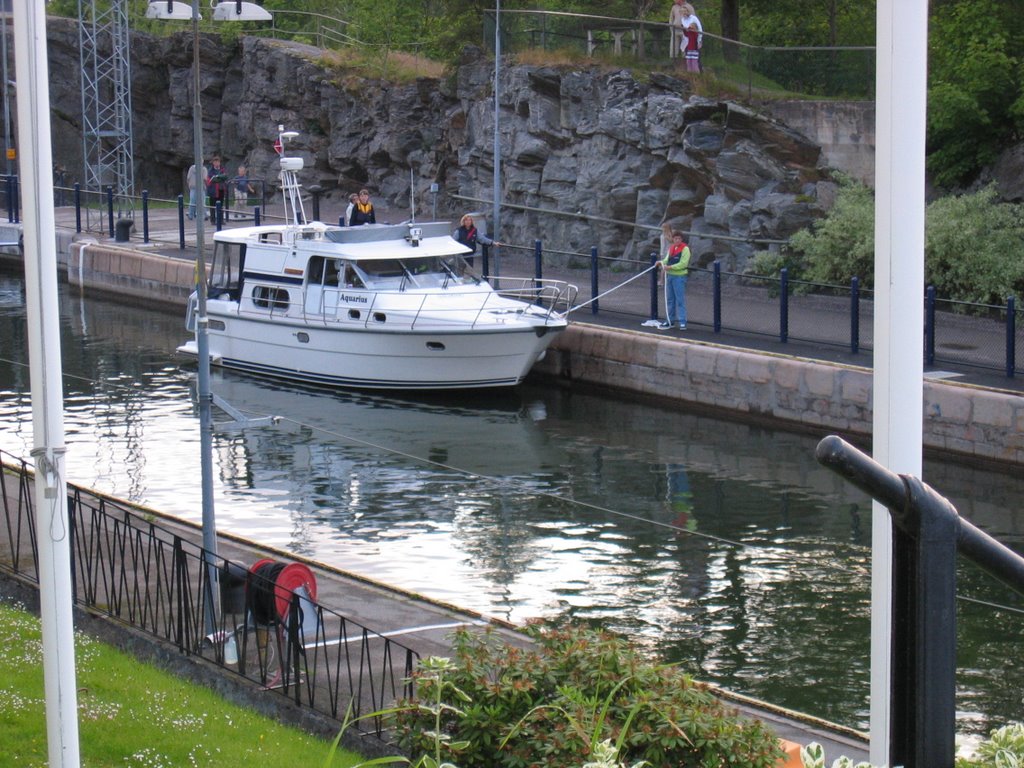 Trollhättan lock by Mats Pegelow