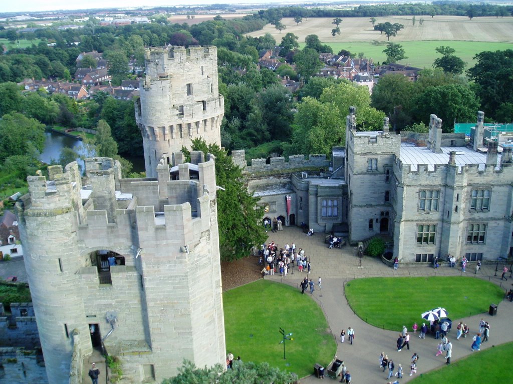 En lo más alto del castillo de Warwick, Warwickshire by Sergio Goicoechea