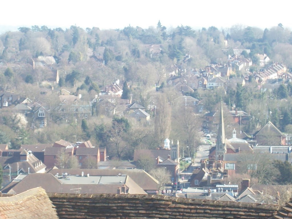 The view of Farnham by Robert'sGoogleEarthPictures