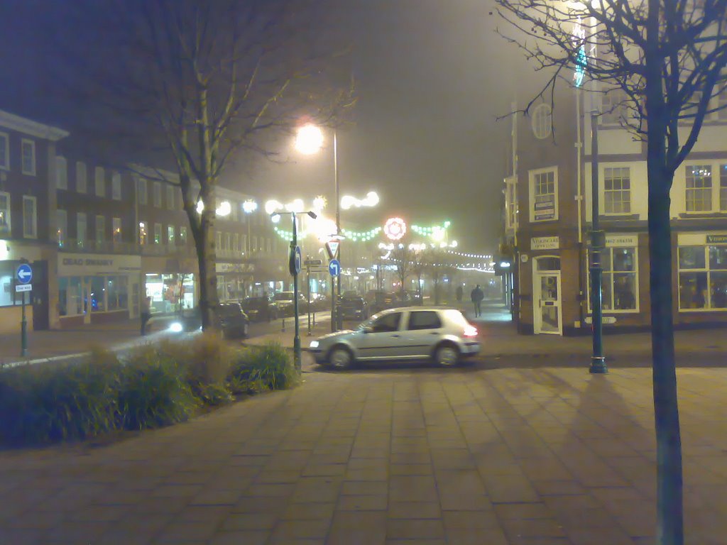 Letchworth fog at night by stephenmcur