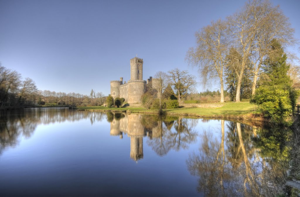 Chateau de Montbrun au couchant, Haute Vienne CONTEST MARS by jl capdeville