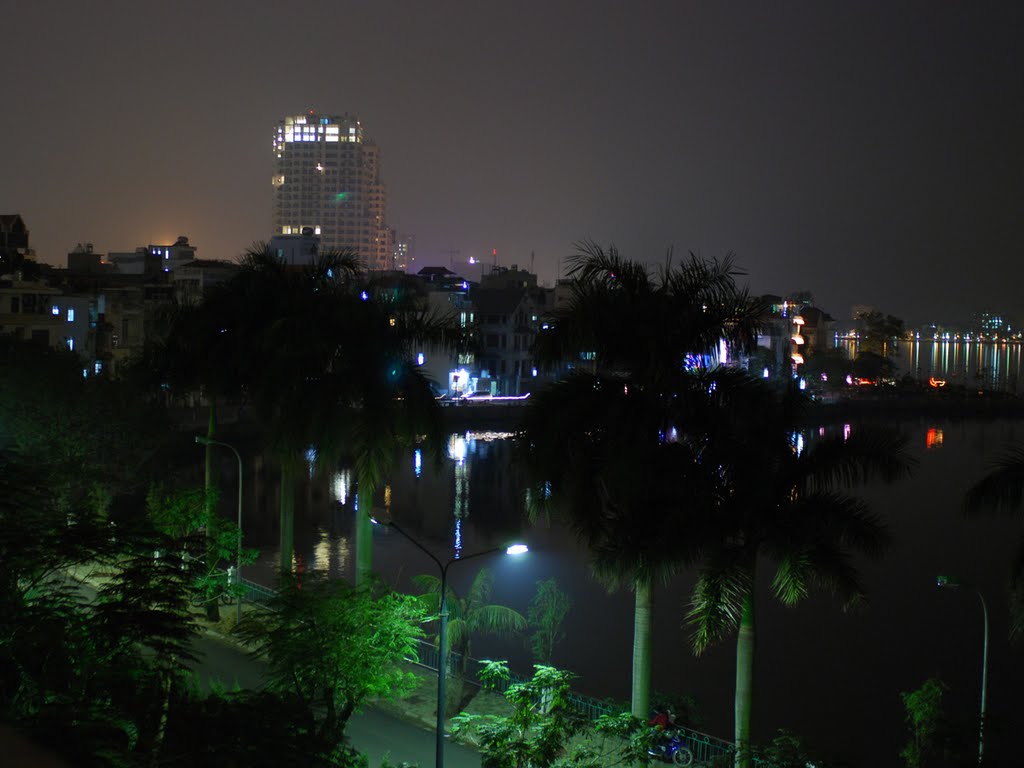 West Lake at Night by buddynewell