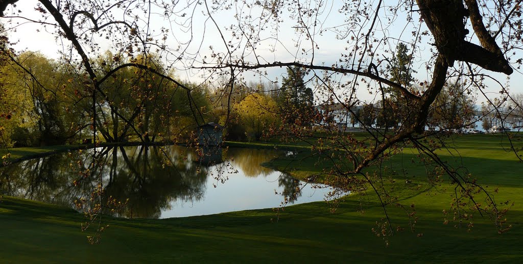 Beautiful city park by The Baha