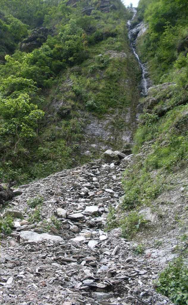 A land slide at Thotane basin by Nirmal Raj Joshi