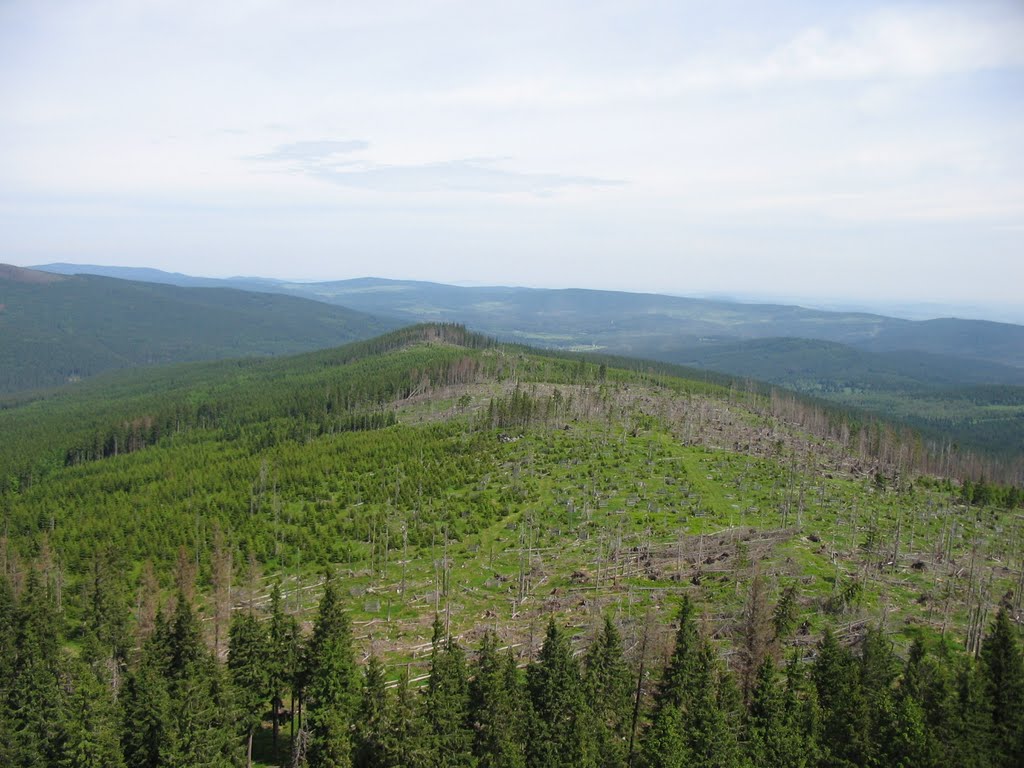 Šumava 2 Poledník rozhledna 3 by JDOLAK