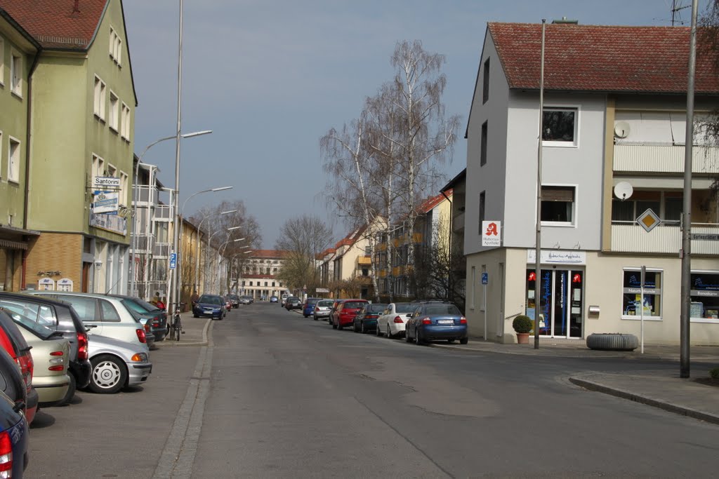 Hauptsmoorstraße Richtung HWKW by Schmeukel