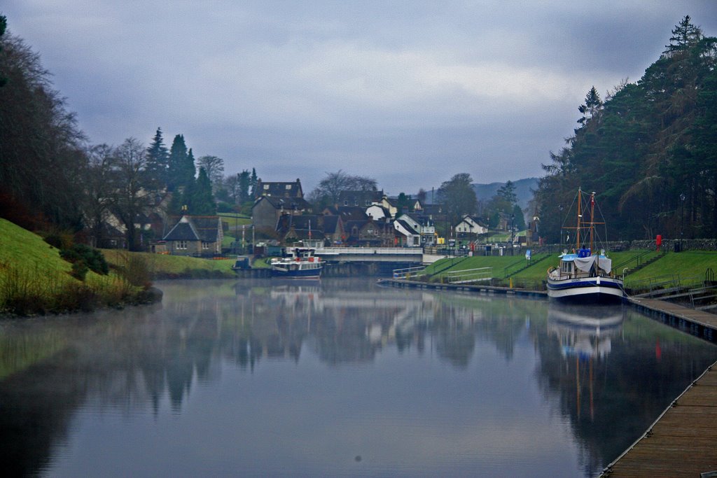 Fort Augustus from Caledonian Canal by the-image-farm