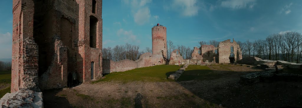 Ruines du château de Bressieux by Ripouteau Pascal